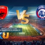 Prediksi PSM Makassar vs Arema FC 15 September 2024 - dari KUBET DW