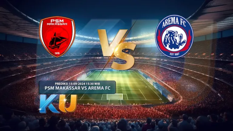 Prediksi PSM Makassar vs Arema FC 15 September 2024 - dari KUBET DW